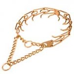 Chic German Shepherd Curogan Pinch Prong Dog Collar 1/8 inch (3.25 mm)