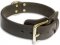 Heavy Duty leather Dog Collar for German Shepherd