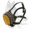 'The Invader' - Superb German Shepherd Muzzle with Metal Decoration