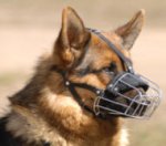 Wire Basket dog muzzle for German Shepherd/GSD