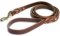 Heavy Duty Harness Leather Lead for German shepherd