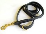 Latigo Leather Dog Lead 1/2inch x 2-6 ft for German Shepherd
