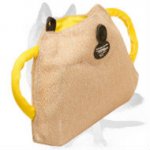 German Shepherd Durable Puppy and Young Dog Bite Builder made of Jute