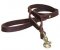 Training Double Handle Leather Dog Leash 3/4 inch on 5 FT