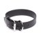Extra Wide Black Biothane German Shepherd Collar