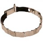 German Shepherd Neck Tech Stainless Steel Pinch Prong Dog Collar 19 inch (48 cm)