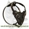 'New Venice' Agitation/Protection Leather Dog Harness for German Shepherd