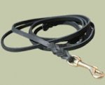 Versatile Braided Leather Dog Leash for German Shepherd
