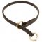 Leather Choke Collar for German Shepherd-Silent Collar