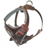 K9 Pro Leather Dog Harness for German Shepher