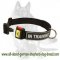 Sturdy Nylon Collar with Velcro ID-Patches for German Shepherd