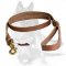 German Shepherd Upgraded Professional Leather Leash with Braids