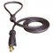 1/2 inch Leather Round Dog Leash for German Shepherd