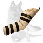 Dog hidden protection sleeve made of soft jute material