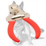 German Shepherd Dog Nail Trimmer with Vinyl Handles and Stop