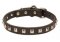 Studded Leather Collar for German Shepherd