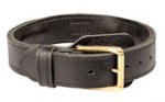 Leather Hardwearing Durable Dog Collar for German Shepherd