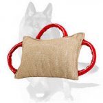 German Shepherd Bite Pad made of Jute with 3 Handles