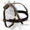 ‘Egyptian Magic’ Tracking/Pulling Leather Dog Harness for German Shepherd