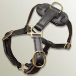 Genuine Leather Dog Harness for German Shepherd
