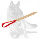 German Shepherd pocket toy made of jute with handle