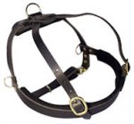 Similar Latigo Leather H-Style Dog Harness for German Shepherd