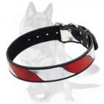 American Flag Dog Collar for German Shepherd