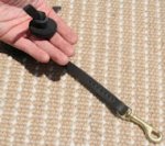 Dog Training Tabs-Leather Leash Tab for German Shepherd