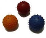 Rubber Squeaky Ball Dog Toy 2 3/8''(6cm)-German Shepherd Dog Toy