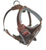 Medium dog Harness for German Shepherd Leather Harness
