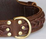WESTERN DESIGNER CUSTOM LEATHER DOG COLLARS for German Shepherd