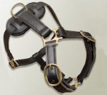 Leather No Choke Dog Harness for German Shepherd