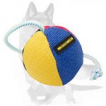 35% OFF - LIMITED OFFER! Durable French Linen Bite Colourful Toy for German Shepherd 3.5 inch (9 cm) in diameter