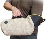 "BiteZone" Half Jute Sleeve for both Arms-Puppy Sleeve