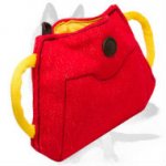 German Shepherd Puppy and Young Dog Bite Builder made of French Linen