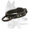 Heavy Leather Dog Collars w/Handle 2 layers for German Shepherd