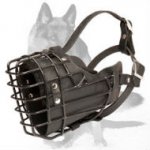'Unbeat Master' Wire Cage German Shepherd Muzzle - Winter Muzzle with Padding