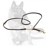 German Shepherd Multifunctional Soft Leather Leash