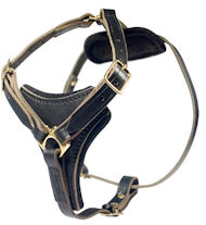 2-ply Latigo Leather Harness for German Shepherd