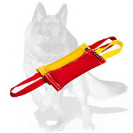 German Shepherd Set of 2 Puppy Tugs Made of French Linen