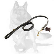 Training Leather Dog Leash for German Shepherd