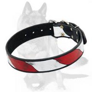 American Flag Dog Collar for German Shepherd