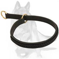 2 Ply Leather Choke Dog Collar of Exclusive Design