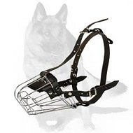 'Bite Salvage' German Shepherd Wire Muzzle - Wire Basket Dog Muzzle  'Bite Salvage' German Shepherd Wire Muzzle - Wire Basket Dog Muzzle