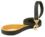 Handcrafted Strong Leather Dog Leash for German Shepherd