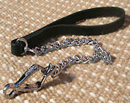 SIMILAR to La Cinopelca Classic Chain Dog Leash for G.Shepherd
