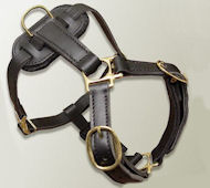 Leather No Choke Dog Harness for German Shepherd