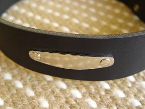 Similar to Preppy Dog Collar With Name Plate ID Tag for German Shepherd