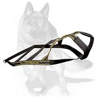 Dog weight pulling harness for German Shepherd