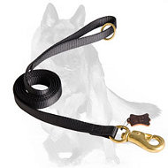 Tubular Nylon Waist Lead 6ft for German Shepherd